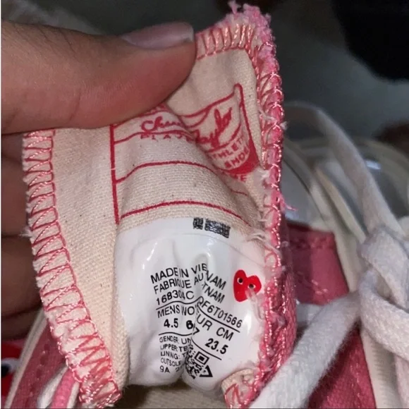 PLAY X CONVERSE
CONVERSE SPRING LOW TOP (PINK) - Picture 4 of 6